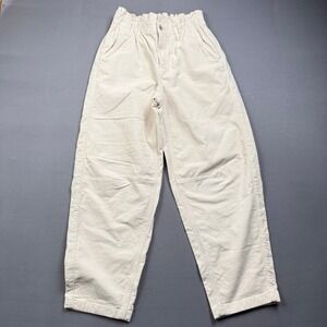 American Eagle‎ Corduroy Pants Womens Size 0 High Rise Elastic Waist